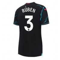 Dámy Fotbalový dres Manchester City Ruben Dias #3 2023-24 Třetí Krátký Rukáv